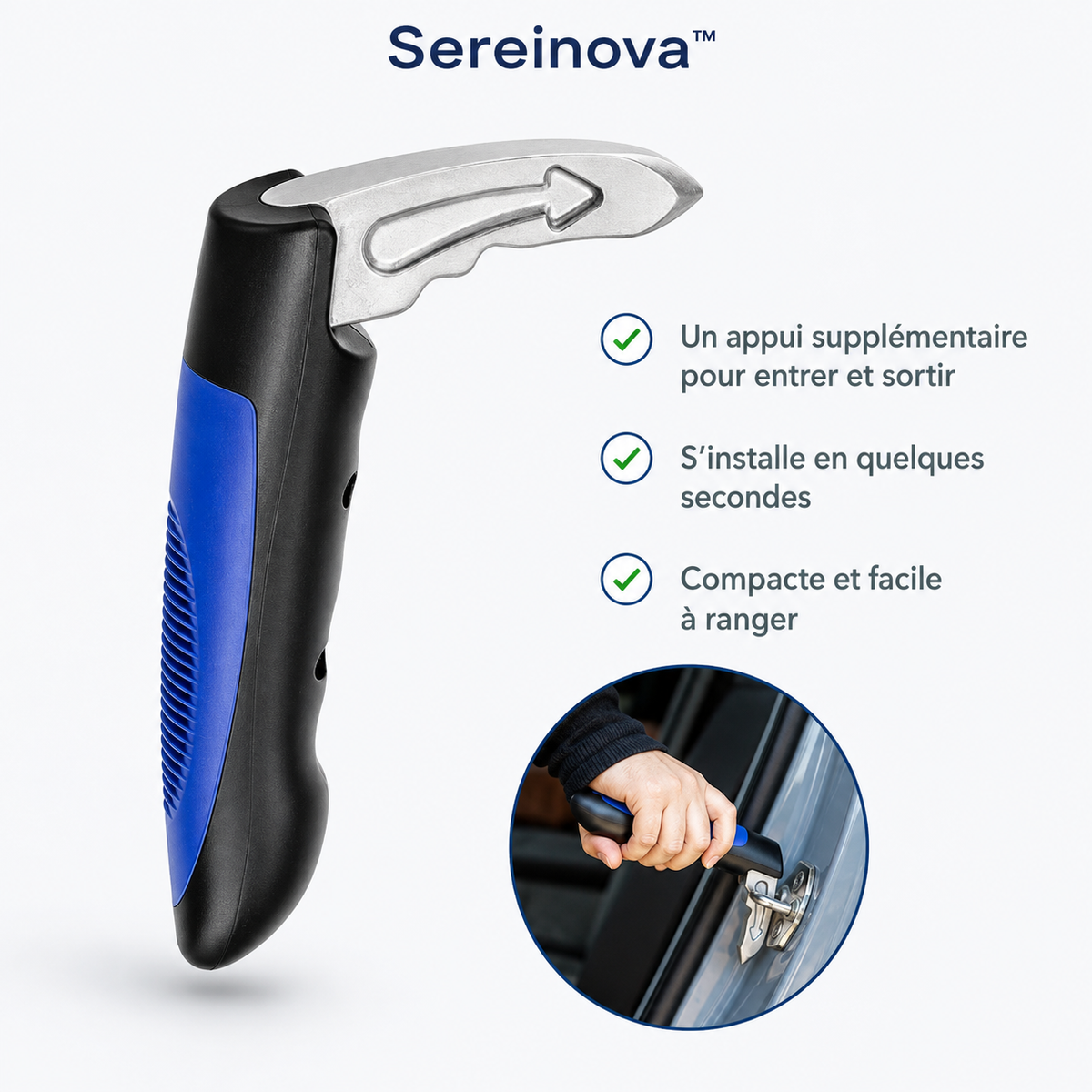 Poignée d’assistance voiture Sereinova™